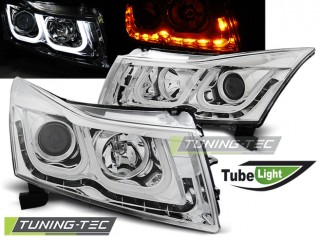 Světla přední CHEVROLET CRUZE 09-12 TUBE LIGHT CHROME