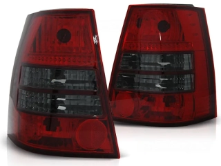 ZADNÍ SVĚTLOMETY, SVĚTLA, LAMPY VOLKSWAGEN GOLF 4, BORA, COMBI, 1999-2006, KOUŘOVÉ, ČERVENÉ