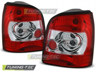 ZADNÍ SVĚTLA, LAMPY AUDI A4 AVANT, 1995-2001, ČIRÉ, ČERVENÉ
