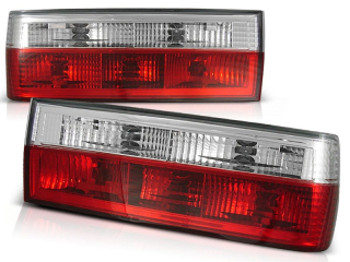 Zadní světla, lampy BMW E30, 1982-1987, bílé, červené