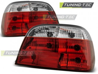 ZADNÍ SVĚTLA, LAMPY BMW E38 SEDAN, 1994-2001, ČIRÉ, ČERVENÉ