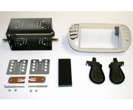 2DIN redukce pro Fiat 500 06/2007- perleťově šedá