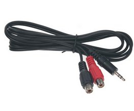 Propojovací kabel Jack 3,5mm/2xCINCH