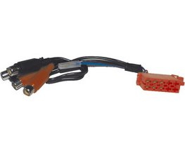 Redukce ISO samec 10-pin /RCA samice