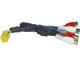 Redukce MINI ISO samec/RCA samice