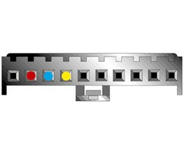 Kabel pro PIONEER 10 pin / ISO bílý