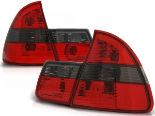 Zadní světla, lampy BMW E46 combi, 1999-2005, kouřové, červené LTBM29