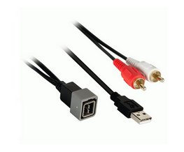USB+JACK konektor Nissan