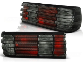 Zadní světla, lampy Mercedes W126, S class, 1982-1993, kouřové, červené