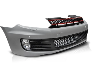 PŘEDNÍ NÁRAZNÍK VW GOLF 6, GTI STYLE, PDC OTVORY