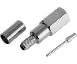 Konektor samec FME RG58