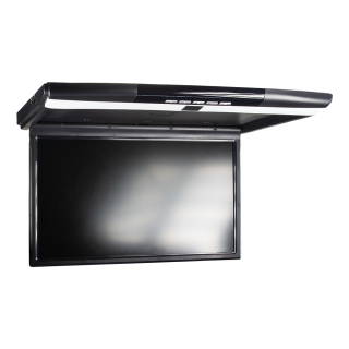 Stropní LCD monitor 17,3" USB/SD/HDMI/IR/FM šedý neotočný