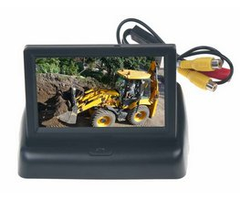 Výklopný monitor 4,3" černý na palubní desku