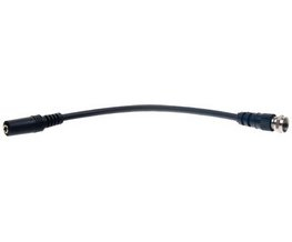 Anténní adaptér pro DVB-T - 3,5 mm mono JACK/F konektor (10 cm)