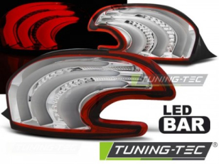 Světla zadní PEUGEOT 208 4.12- RED WHITE LED BAR