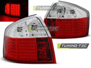 Světla zadní AUDI A4 10.00-10.04 RED WHITE LED