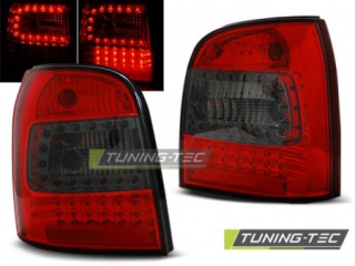 Světla zadní AUDI A4 94-01 AVANT RED SMOKE LED