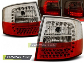 Světla zadní AUDI A6 05.97-05.04 AVANT RED WHITE LED
