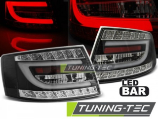Světla zadní AUDI A6 C6 SEDAN 04.04-08 BLACK LED 6PIN