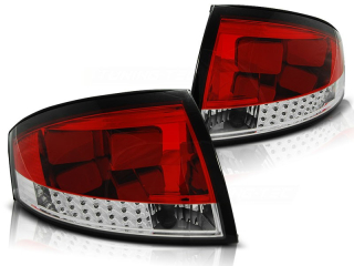 Světla zadní AUDI TT 8N 99-06 RED WHITE LED