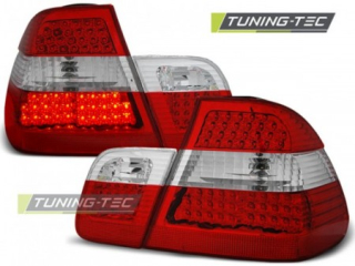 Světla zadní BMW E46 05.98-08.01 SEDAN RED WHITE LED
