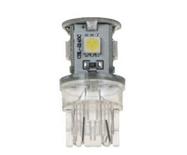 LED T20 (7443) bílá, 12V, 9LED/3SMD