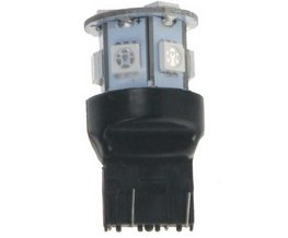 LED T20 (7443) oranžová, 12V, 9LED/3SMD