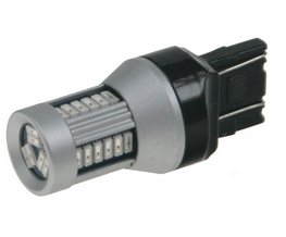 LED T20 (7443) oranžová, 12V, 30LED/4014SMD