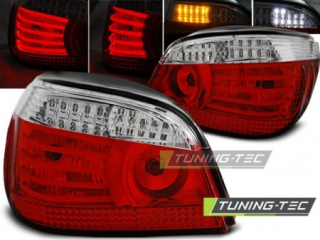 Světla zadní BMW E60 07.03-07 RED WHITE LED