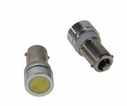 LED BA9s bílá, 12V, 1LED/1W superradio