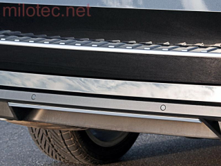 Lišta zadního nárazníku, ABS - Alu-Brusch, Škoda Superb III. Limousine / Combi