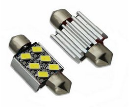 LED sufit (36mm) bílá, 12V, 6LED/5630SMD s chladičem