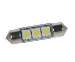 LED sufit (36mm) bílá, 24V, 3LED/3SMD