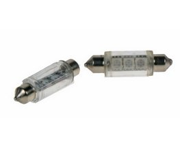 LED sufit (39mm) modrá, 12V, 3LED/3SMD