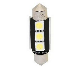 LED sufit (39mm) bílá, 12V, 3LED/3SMD