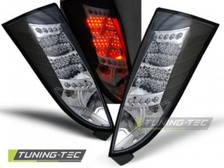Světla zadní FORD FOCUS MK1 10.98-10.04 BLACK LED