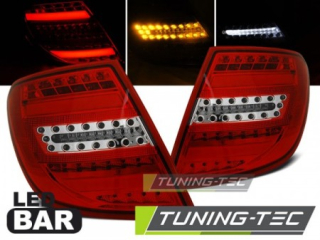 Světla zadní MERCEDES C-KLASA W204 KOMBI 07-10 RED WHITE LED BAR