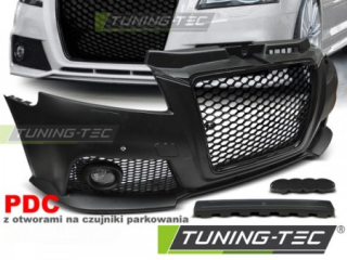 Nárazník přední AUDI A3 08-12 RS STYLE BLACK PDC
