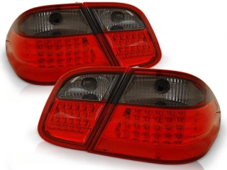 Světla zadní MERCEDES W208 CLK 03.97-04.02 RED SMOKE LED