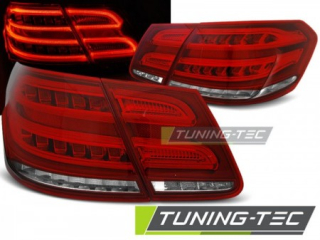 Světla zadní MERCEDES W212 E-KLASA 09-13 RED WHITE LED