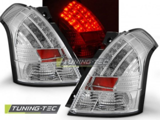 Světla zadní SUZUKI SWIFT 05.05-10 CHROME LED