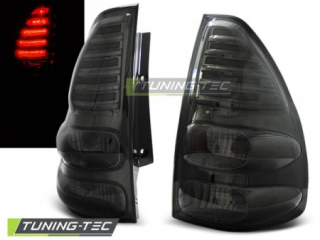 ZADNÍ SVĚTLOMETY, SVĚTLA, LAMPY LED TOYOTA LAND CRUISER 120, 2003-2009, KOUŘOVÉ 
