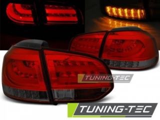 Světla zadní VW GOLF 6 10.08-12 RED SMOKE LED BAR