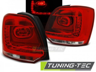 Světla zadní VW POLO 09-13 RED WHITE LED