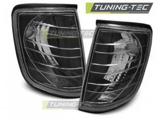 PŘEDNÍ BLINKRY MERCEDES W124, 1985-1995, E-CLASS, ČERNÉ BLACK