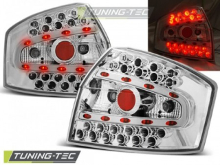 Světla zadní AUDI A4 8E 10.00-10.04 SEDAN CHROME LED