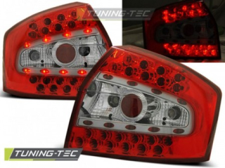 Světla zadní AUDI A4 8E 10.00-10.04 SEDAN RED WHITE LED