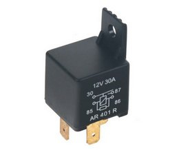 SPÍNACÍ relé 12V, 30A, s rezistorem