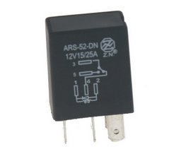 MINIATURNÍ PŘEPÍNACÍ relé 12V, s diodou