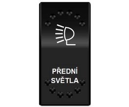 Rocker spínač PŘEDNÍ SVĚTLA 12/24V